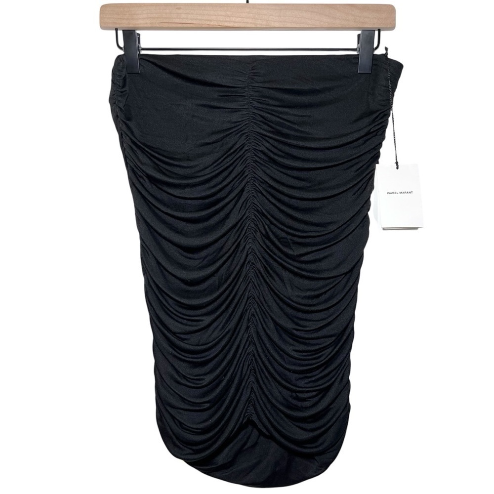 Isabel Marant Doroka Skirt in Black - Picture 3 of 8